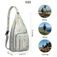 thumbnail image 3 of Waterproof Animal Sling Backpack for Women – Cute Wildlife Crossbody Bag with Adjustable Strap, Aesthetic Jungle & Forest Hiking Chest Bag for Travel & Outdoor Use, 3 of 4