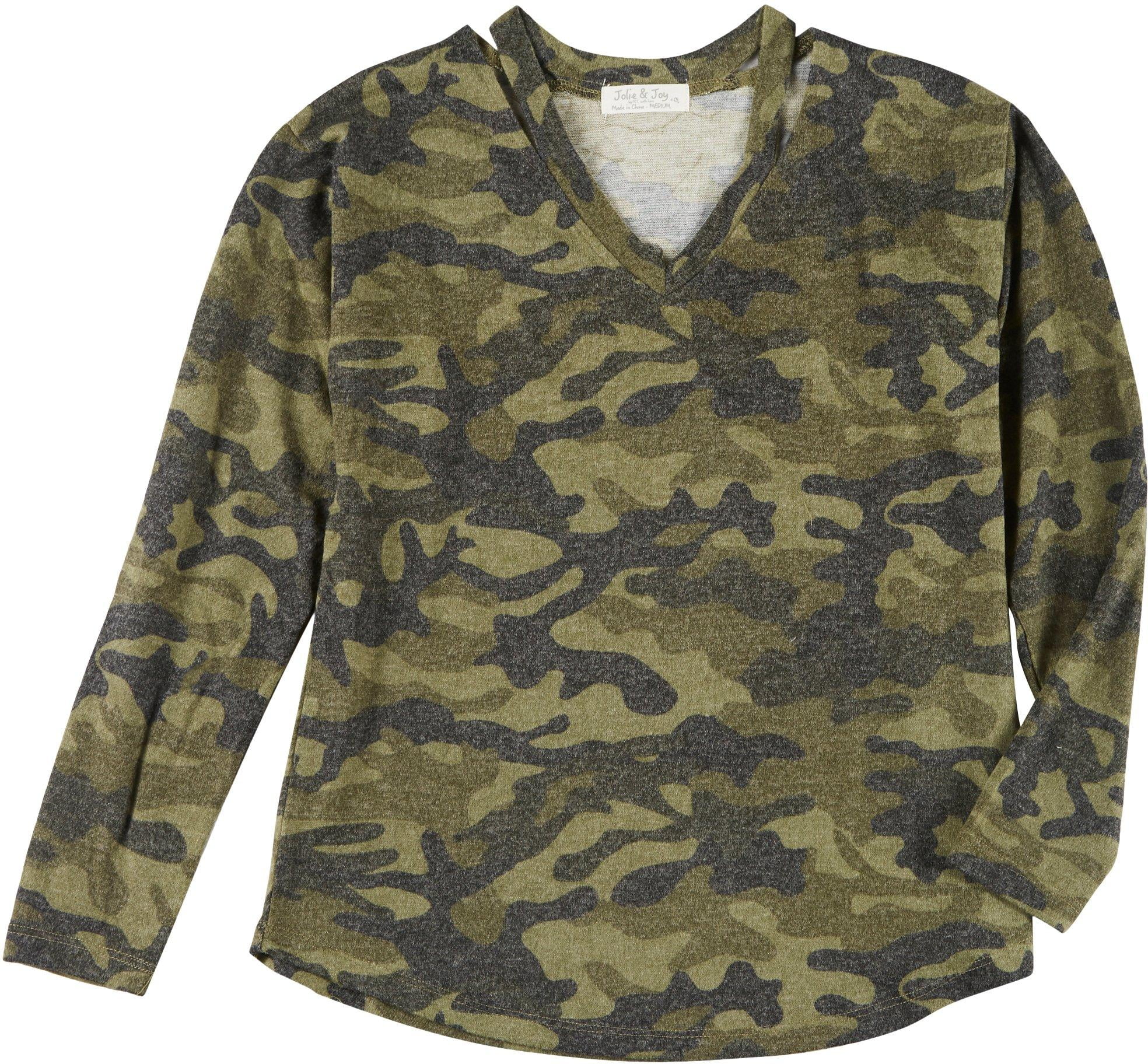 camouflage sweater