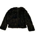thumbnail image 5 of Olyvenn Stylish Women's Faux Fur Fuzzy Warm Winter Crop Coat Teddy Bear Outwear Fluffy Oversized Fluffy Jacket Black 8, 5 of 5