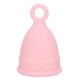 thumbnail image 2 of Silicone Menstrual Cup Women Soft Elastic Reusable Period Cup Female Body Care ToolPink L, 2 of 4