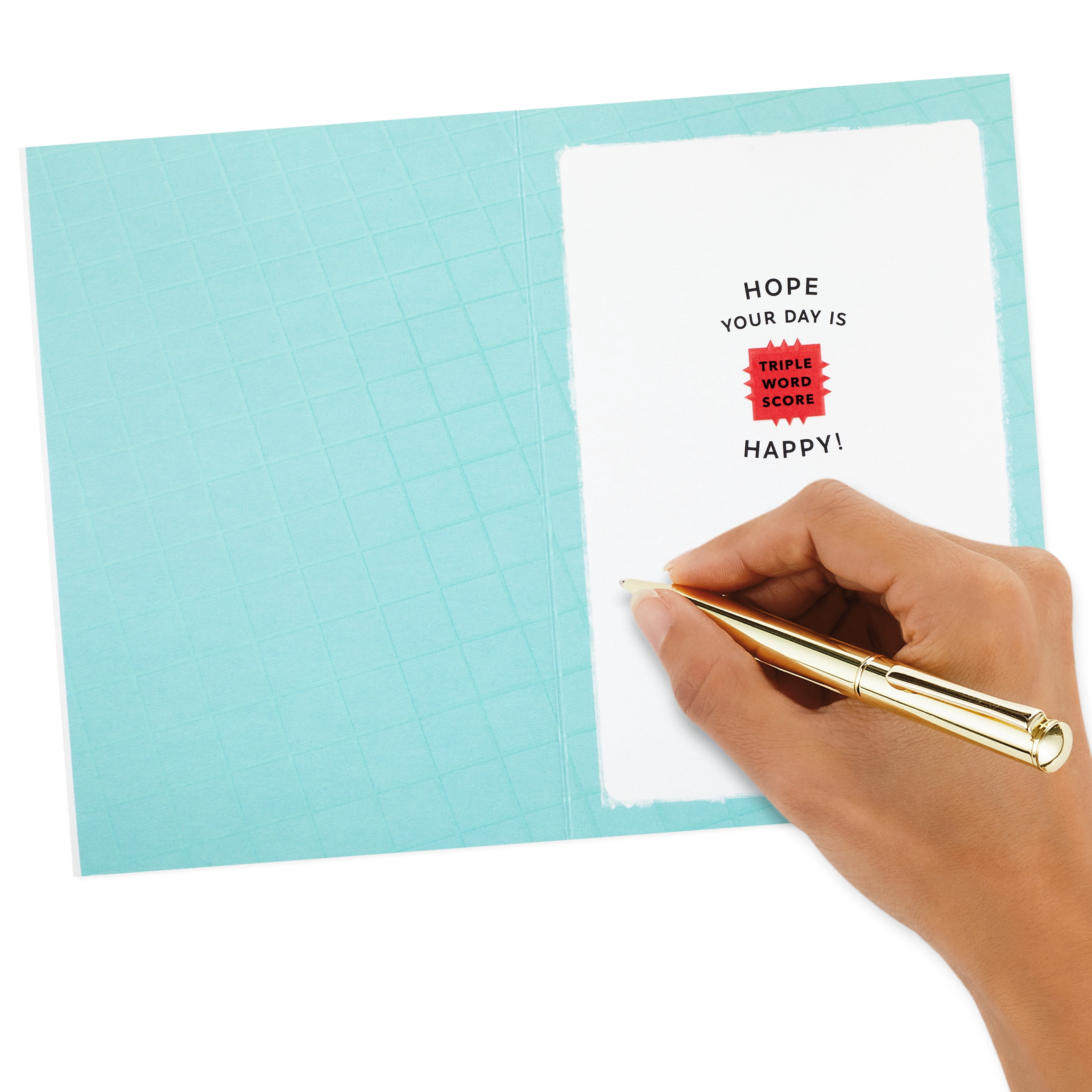 Hallmark Hasbro Scrabble Father's Day Card, Multicolor (Paper Card)
