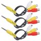 thumbnail image 1 of HAMPPLIES 3Ud Adaptador Av Para Receptor Satelital Con Cable Reutilizable Y Cabezal Triple Color Surtido, 1 of 8