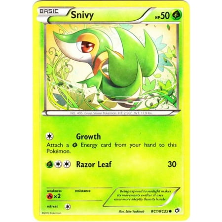 Pokemon Legendary Treasures Radiant Collection Snivy (Best Nature For Snivy)