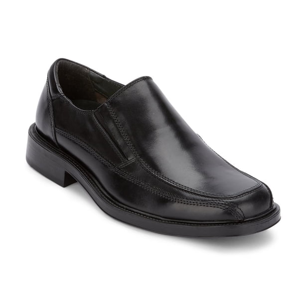 Zapatos de vestir Dockers Proposal, mocasines sin cordones de cuero negros para hombre
