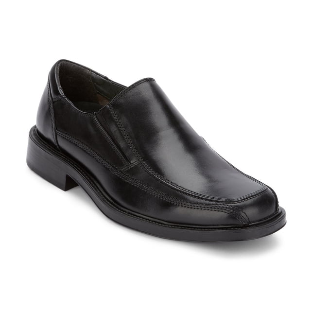 Zapatos de vestir Dockers Proposal, mocasines sin cordones de cuero negros para hombre