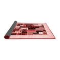 thumbnail image 2 of Ahgly Company Indoor Square Abstract Red Contemporary Area Rugs, 8' Square, 2 of 4