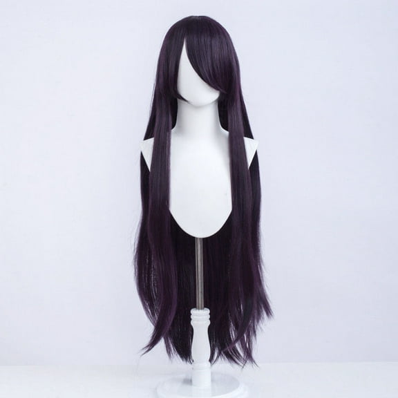 XmhyTop Universal Anime Cosplay Wig, 40 Inch (100cm) Long, Great for Party, Daily Use, Festivals & Anime Game Characters, Black