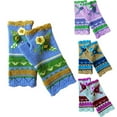 thumbnail image 2 of Qarigey Guantes de punto para mujer, manoplas de punto para invierno, patrón de ropa, engrosamiento, cálido, sin dedos, guante para mujer guantes y mitones Azul Qarigey AP013939-03, 2 of 6