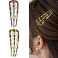 thumbnail image 2 of Antique Ushape Hair New Chinese Styles Plastic Hairpin NonSlip Chopstick Hair for Women Various Hairstyling, 2 of 9