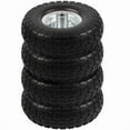 thumbnail image 2 of QueipA 10 inch Solid Rubber Tyre Wheels Sack Truck Cart Wheel for Garden Utility, 2 of 12