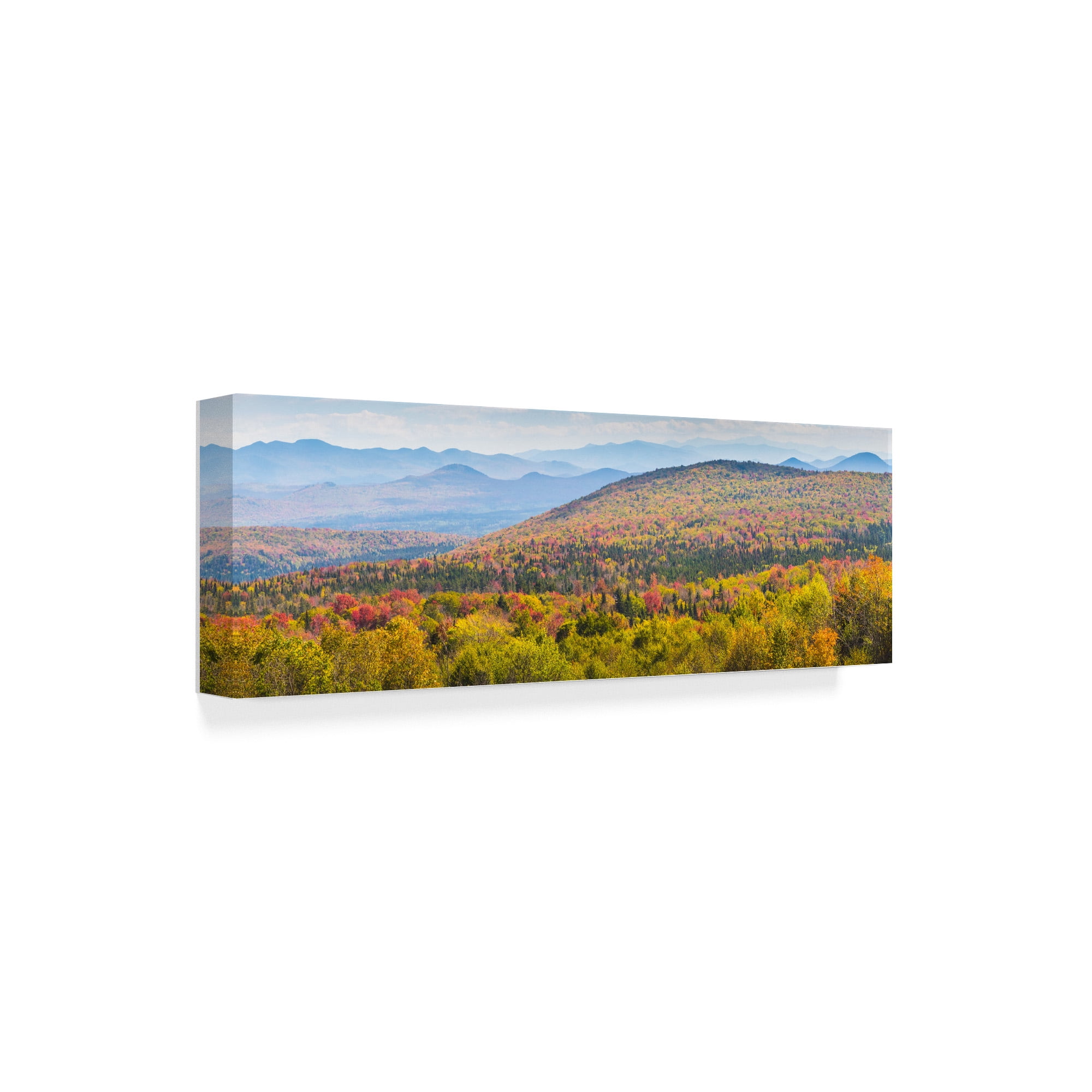 Trademark Fine Art 'Autumn In Vermont' Canvas Art by Brenda Petrella Photography Llc