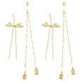 thumbnail image 2 of 2pcs Pompons Bâtons de Cheveux de Libellule Bâtons de Cheveux Chinois pour les Petits Pains, 2 of 8