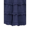 thumbnail image 4 of Planet Gold Toddler & Girls Summer Sleeveless Tiered Dress with Tie Straps, Sizes 12M-18, 4 of 6