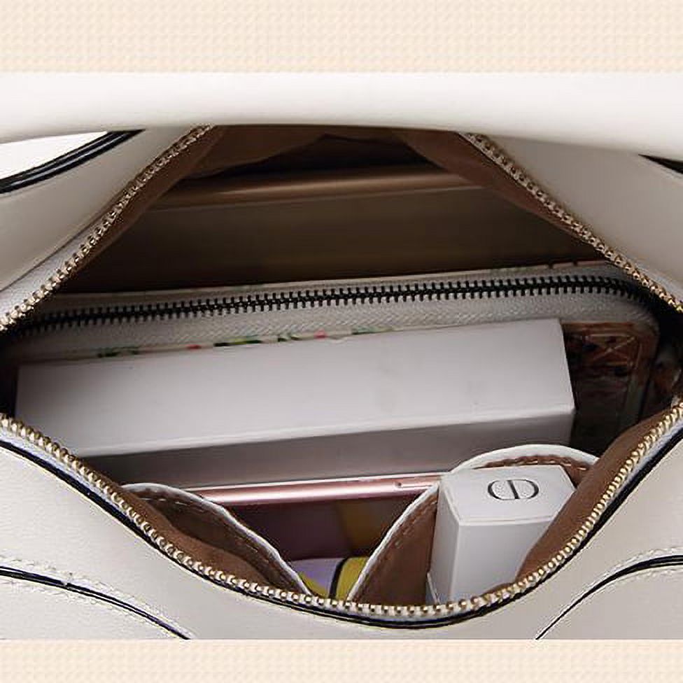 Handbag for Women, GMYLE Leather Puzzle Design Geometric Shoulder Bag ...