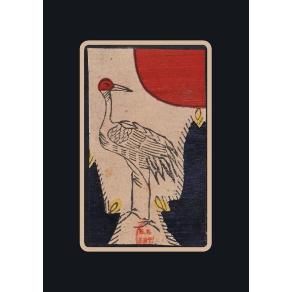 Bnf Cartes a Jouer Carnet Ligné Carte à Jouer, Héron, Japon 19e, (Paperback)