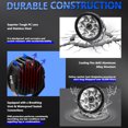 thumbnail image 3 of Luz de trabajo LED redonda para coche de 5 pulgadas, 6000K y 150W, 3 of 6