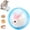 Blue C, variant on Self Rolling Interactive Cat Ball Toy with Realistic Mouse Inside, Automatic Moving 360° Rolling Cat Toy for Indoor Cats, Kittens & Small Dogs,Purple C