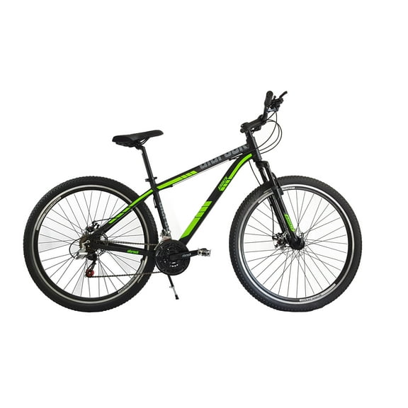 Bicicleta Montaña Alurock Kraken 21 Vel Rod 29 Freno Disco Verde ALUROCK KRAKEN$MONTAÑA