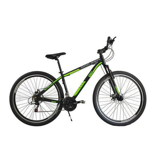 Bicicleta Montaña Alurock Kraken 21 Vel Rod 29 Freno Disco Verde ALUROCK KRAKEN$MONTAÑA