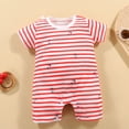 thumbnail image 2 of Baby Onesies Boy Baby Boy Rompers Bamboo Viscose Short Sleeve One-piece Jumpsuit Baby Boy Summer Clothes, 2 of 4