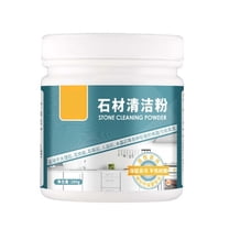 Stone Cleaning Powder 7oz, for Marble, Granite, Quartz, Artificial Stone, Crystal and More Various Stone Slabs' Surface Dirt Cleaning, Powerful Deep Clean - Material-Safe Formula