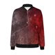 thumbnail image 5 of Puntoco Chaqueta Informal Con Cremallera Y Bolsillo De Color Liso Para Mujer, De Halloween, 5 of 5
