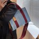 thumbnail image 3 of Bolso cruzado unisex Bolso cruzado de mezclilla de gran capacidad Monederos elegantes con asa superior, 3 of 6