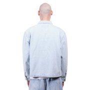 Brooklyn Cloth Mens Denim Shirt Jacket, Durable, Versatile Layering, Medium Stone Wash, Medium