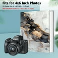 thumbnail image 2 of Fintie Classical Photo Album - 600 Pockets, 4x6 Photos, Ideal for Family, Wedding, Anniversary, Baby Vacation - Cloudy, 2 of 9