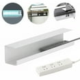 thumbnail image 6 of BLEEUS Under Desk Cable Management Tray Cord Organizer For Home Office （White）, 6 of 9
