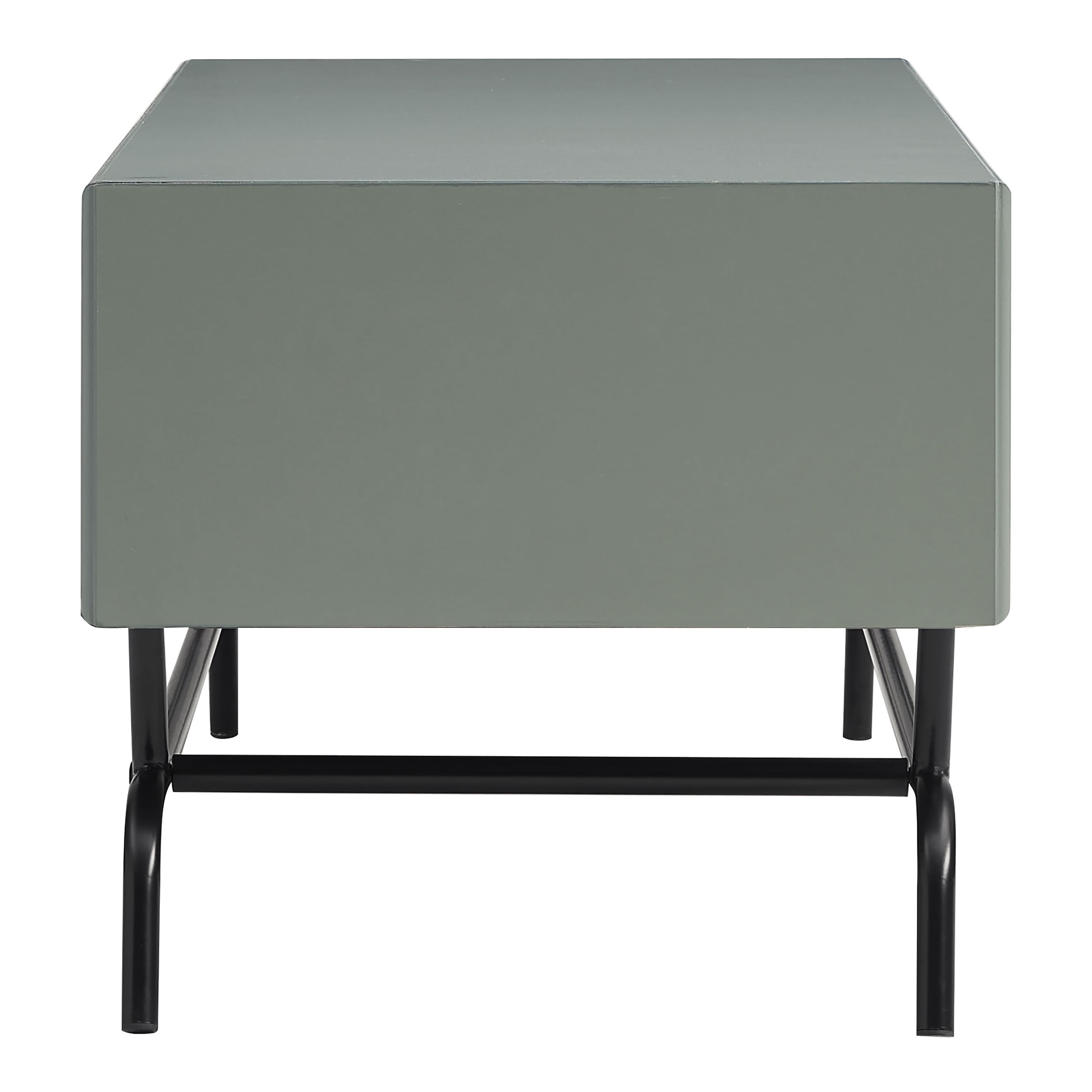 Furniture of America Estee 2-Drawer Wood Sage Green Coffee Table