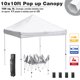 thumbnail image 1 of Instahibit 10x10 ft Pop Up Canopy Tent Commercial Instant Shelter Trade Fair Outdoor Market InstaHibit Modern, 1 of 11