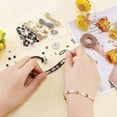 thumbnail image 4 of 579pcs Bracelet Making Kit 5x5mm 5x2mm Tila Beads Crafts Leather Wrap Bracelet Making Set, 4 of 6