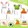 thumbnail image 6 of GYTY Mini Knit Pet Hats for Mice Birds Lizards Squirrels Guinea Pigs Sugar Gliders - Adjustable Lanyard - Cute Accessories for Small Animals for Pet Parties Daily Fun! (Carrot), 6 of 7