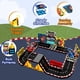 thumbnail image 4 of Set Magneverse de Magnetic Tiles Road con 2 coches para niños mayores de 3 años, 4 of 7