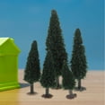 thumbnail image 4 of 15 piezas de escena en miniatura árboles mini paisajismo decoración decoración de arena adornos de árbol de mesa, 4 of 8
