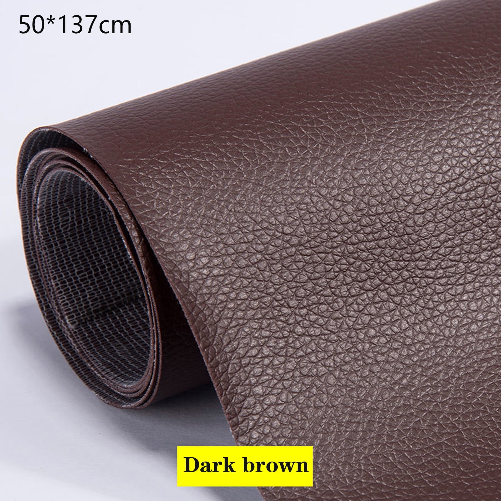 One Size 100x137CM】Leather Repair Patch Self Adhesive Cuttable