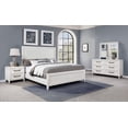 thumbnail image 2 of Marielle 4-piece Queen Bedroom Set Distressed White, 2 of 19