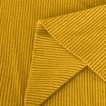 thumbnail image 6 of DeHolifer Sweaters for Women Crewneck Long Sleeve Solid Color Ribbed Knit Sweaters Loose Casual Blouse Tops Yellow S, 6 of 7
