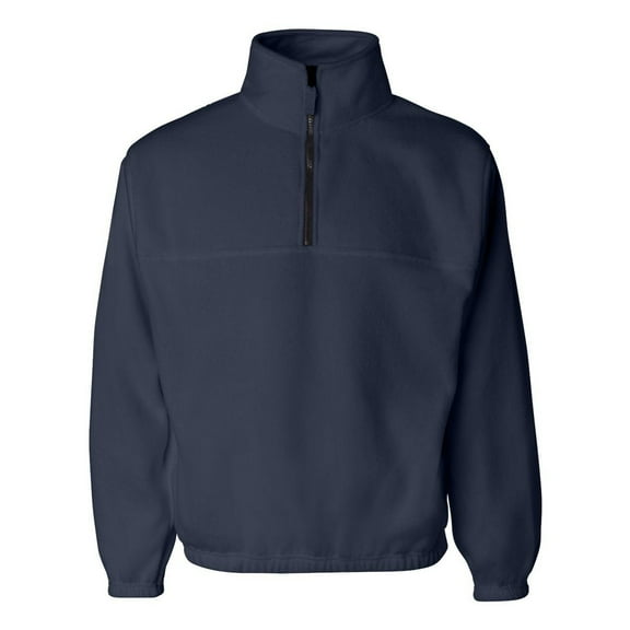 Sierra Pacific 3051 Unisex Adult Quarter Zip Poly Fleece Pullover Navy Small