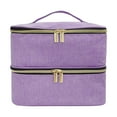 thumbnail image 2 of FITYLE Nail Polish Organizer Nail Dryer Box Salon Use Nail Art Tool Holds 30 Bottles Wear Resistant Travel Nail Polish Carrying Case, 2 of 10