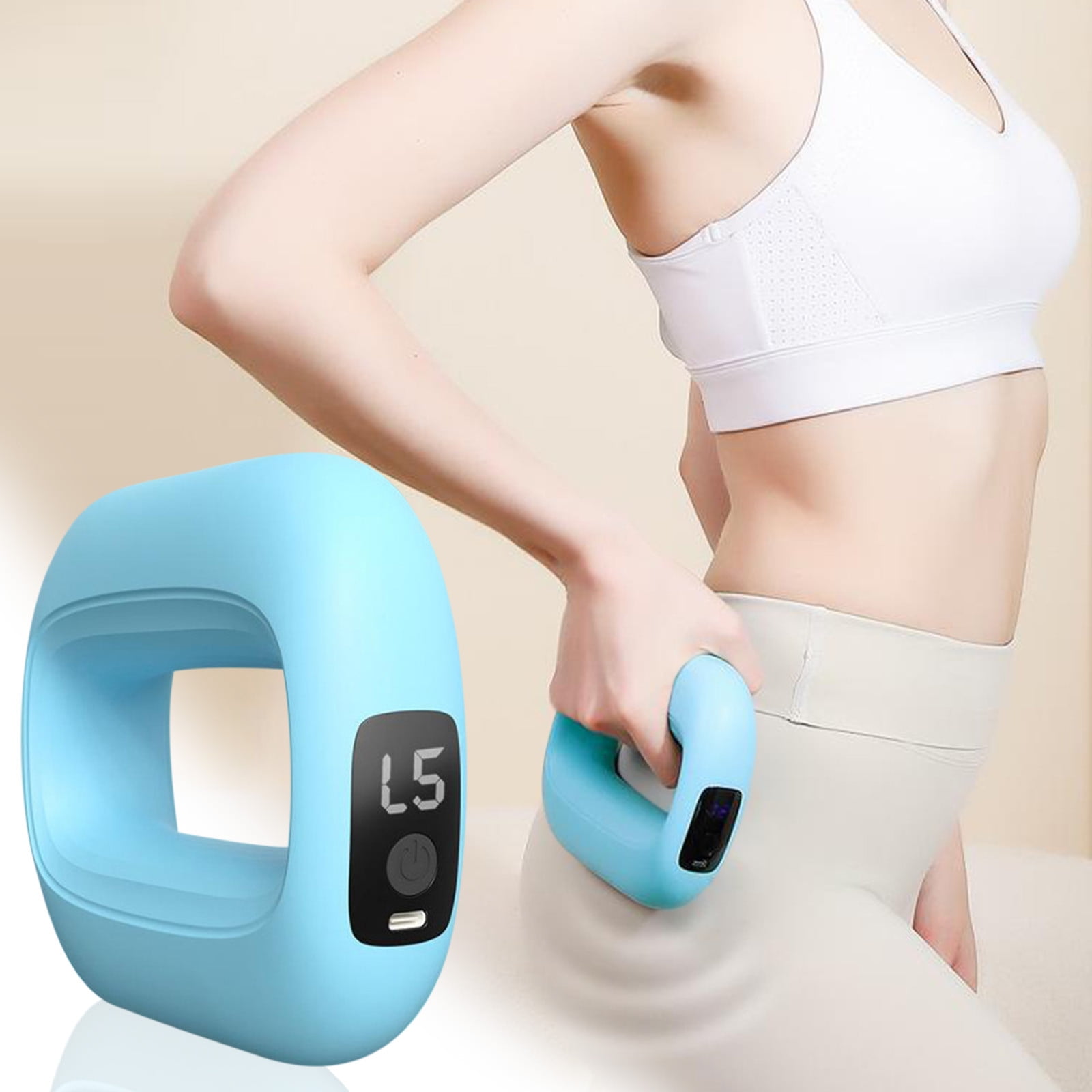 IROINID Massagers Professionals Grade Vibration Fats Burning Fascia Ring Muscle Shakes Shakes Machine Massagers Instrument Yoga Ring,Clearance Deals