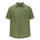 thumbnail image 4 of Camisas de playa EQWLJWE para hombre, camisas casuales sin arrugas, camisas de vestir elásticas de verano de manga corta de color sólido con botones, ropa de calle, 4 of 5