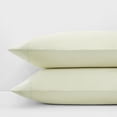 thumbnail image 1 of Sky Taies d'Oreiller 500TC Satin Résistant aux Plis 2 King, Vert Aloe, 1 of 1