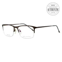 John Varvatos Rectangular Eyeglasses V154 Brown 54mm 154
