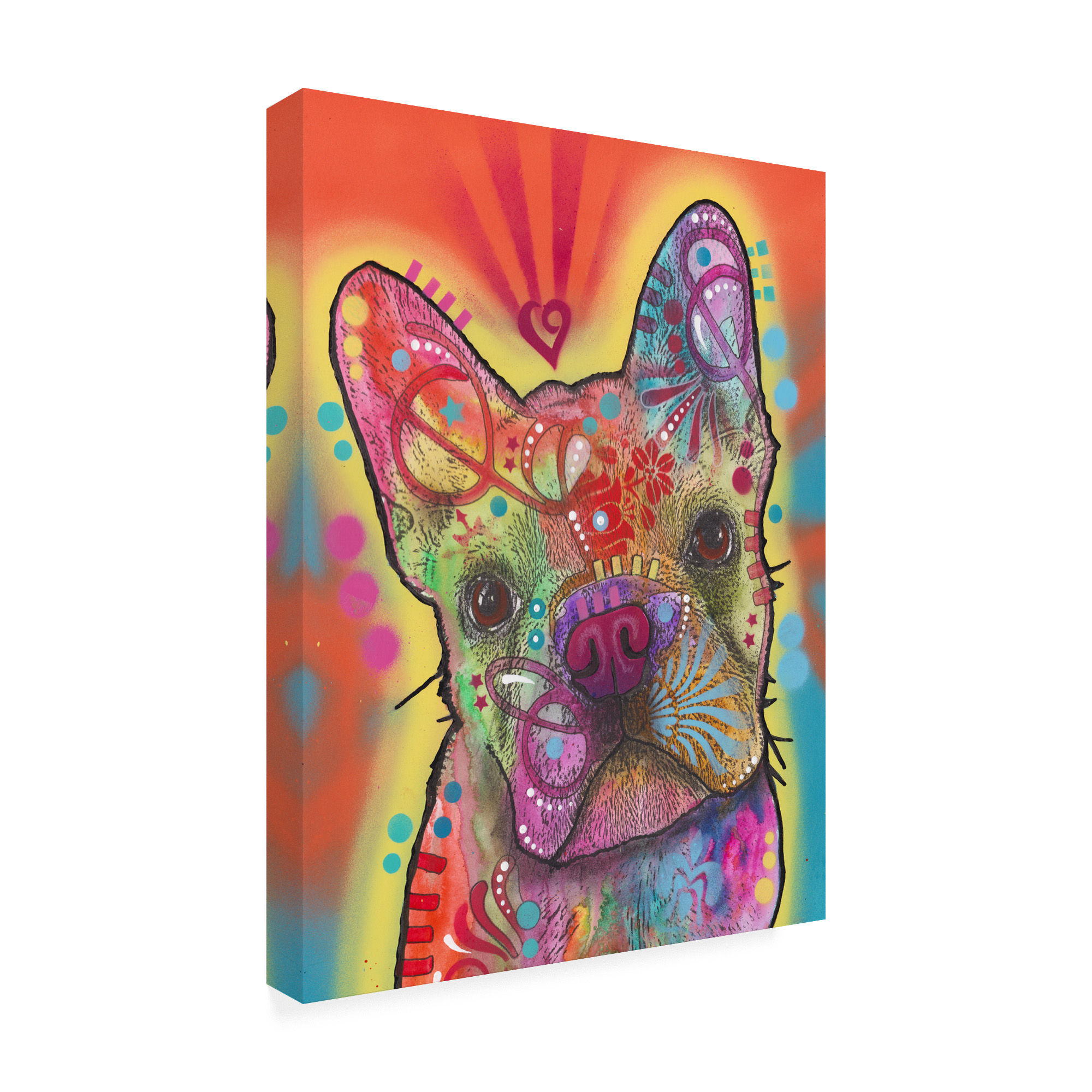 Trademark Fine Art 'Heart Talking' Canvas Art by Dean Russo
