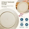 thumbnail image 3 of Homienly 40 Pcs Dinnerware Set Service for 8, Kitchen Wheat Straw Dinnerware Set Unbreakable - Plates Set, Bowls Set,Cups Set, Microwave and Dishwasher Safe Dish Set for Dinner, Outdoor(Beige), 3 of 8