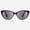 Black, variant on Sunglasses with Readers for Women - Reader Sunglasses - Cat Eye Reading Sun Glasses with Built In Full Readers - Verona by VITENZI in Champagne 2.25