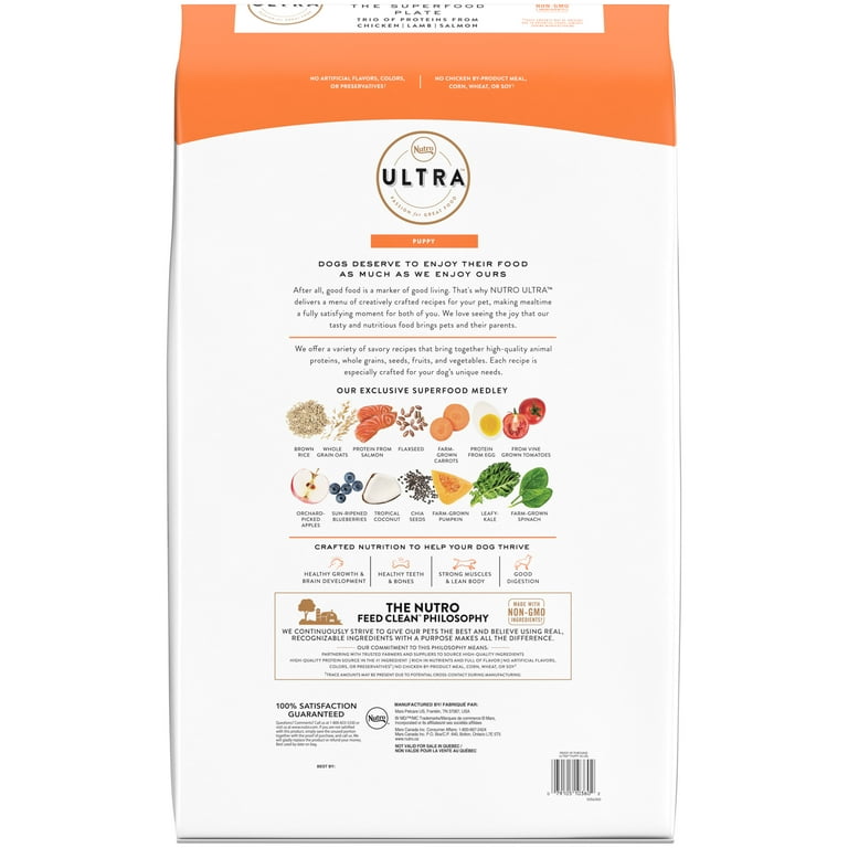 Nutro ultra dog shop food large breed puppy