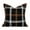 Idyllic 18“ x 18", variant on MAGOLIFE Out/Indoor 18x18 In Brown White Tweed Soft Stripes Plaid Farmhouse Decorative Throw Pillow Cover Luxury Accent Neutral Textured Art Cushion Pillow Case For Living Room Couch Bed Sofa Home